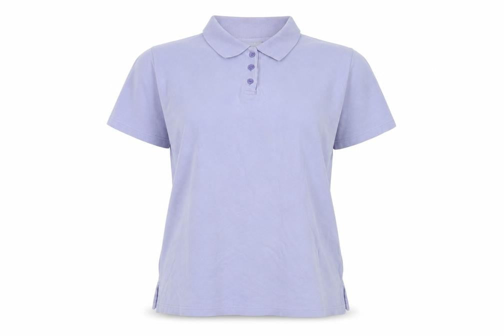 Joie de Vivre Women's Purple Polo M Classic Fit