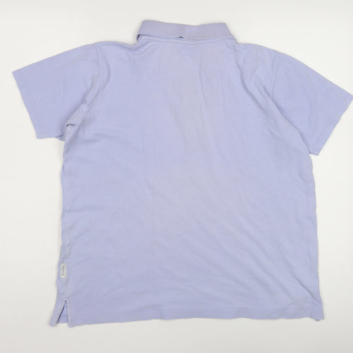 Joie de Vivre Women's Purple Polo M Classic Fit