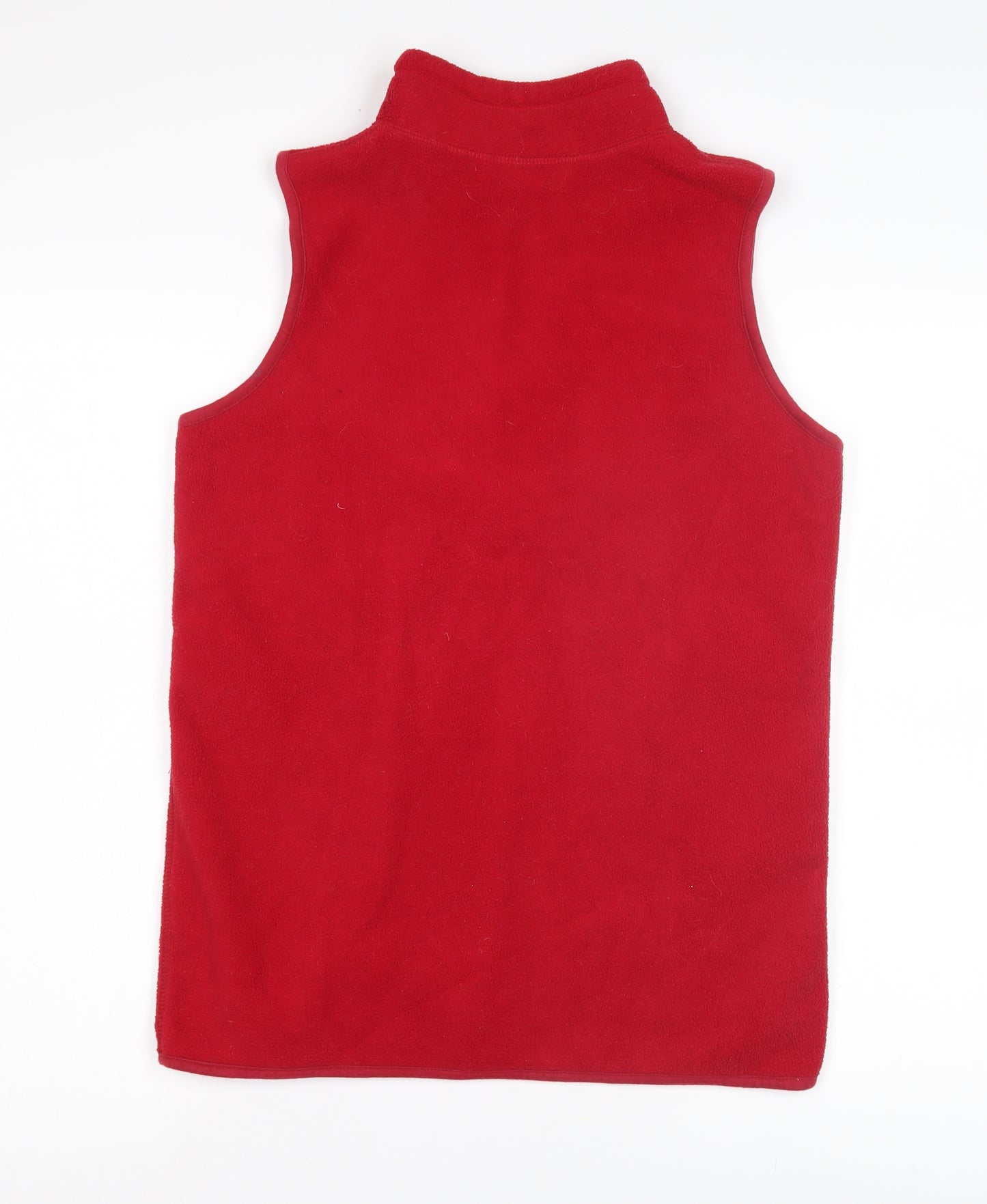 EWM Pure Classics Women's Red Fleece Zip Waistcoat S
