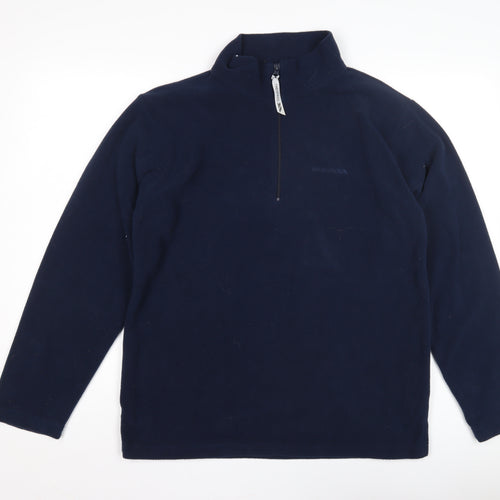 Trespass Men's Blue Fleece Pullover Sweatshirt M