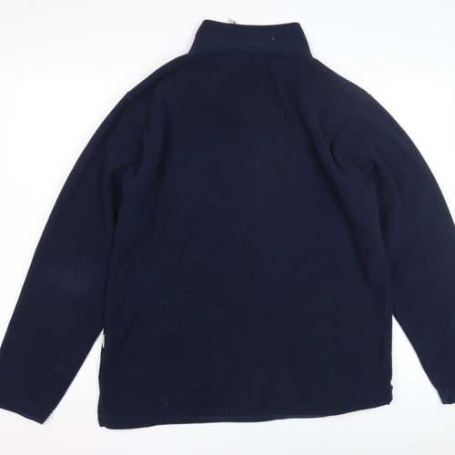 Trespass Men's Blue Fleece Pullover Sweatshirt M