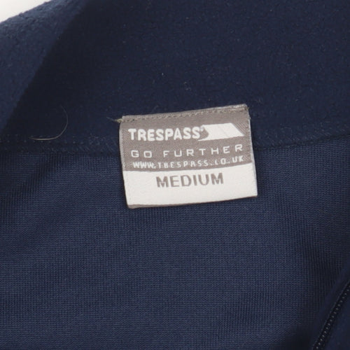 Trespass Men's Blue Fleece Pullover Sweatshirt M