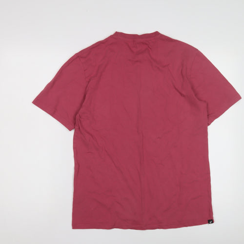 Decathlon Men's Red Crew Neck T-Shirt - Size S