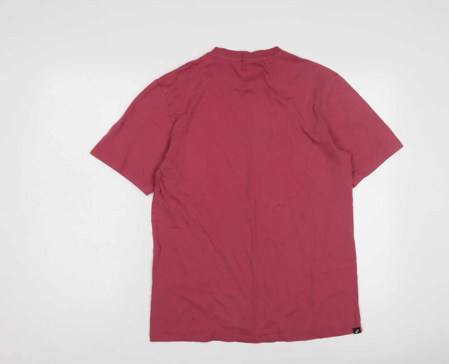 Decathlon Men's Red Crew Neck T-Shirt - Size S