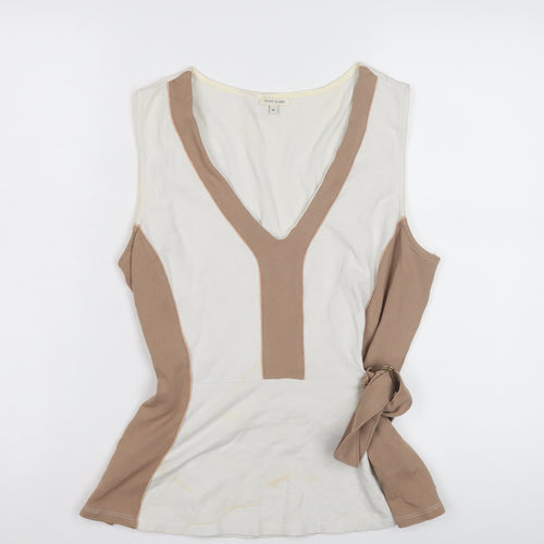 River Island Women's Beige Camisole Tank Top Size 16