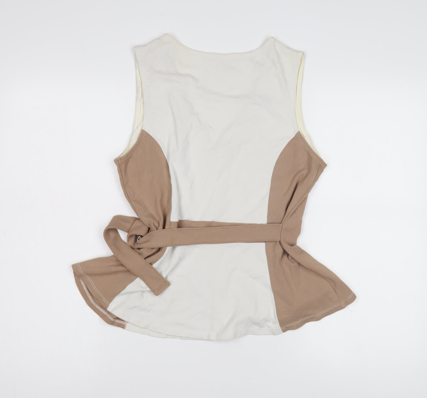 River Island Women's Beige Camisole Tank Top Size 16
