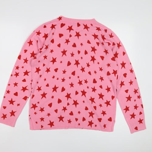 Marks and Spencer Women's Pink Pullover Jumper Size 12