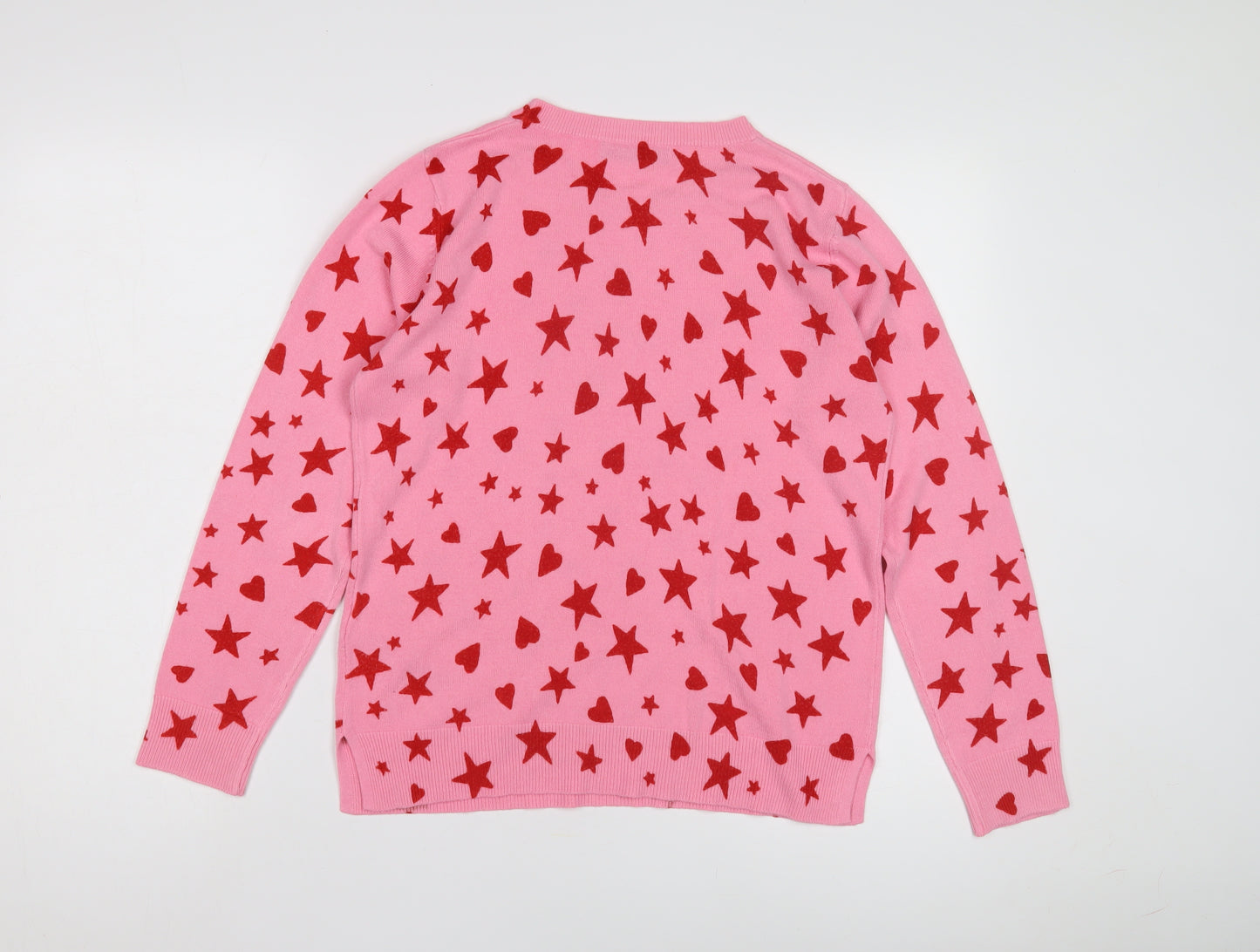 Marks and Spencer Women's Pink Pullover Jumper Size 12