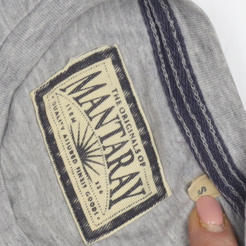 Mantaray Men's Grey Surf Graphic T-Shirt, Size S
