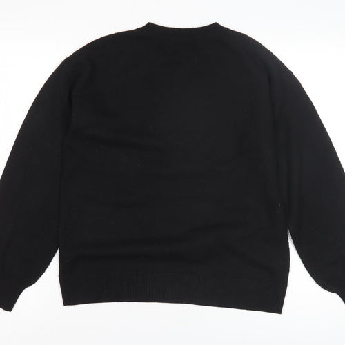 Marks and Spencer Women's Black S Pullover Sequin Jumper