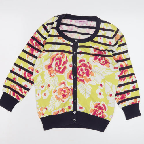 Marks and Spencer Women's Multicoloured Cardigan Size 10