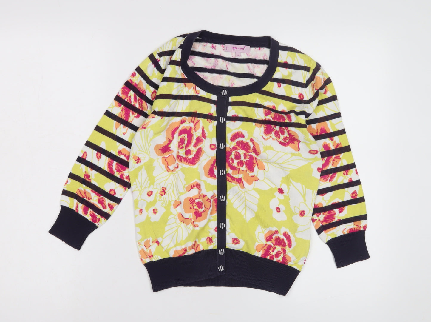 Marks and Spencer Women's Multicoloured Cardigan Size 10