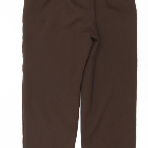 Bm Women's Brown Straight Trousers Size 12