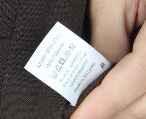 Bm Women's Brown Straight Trousers Size 12