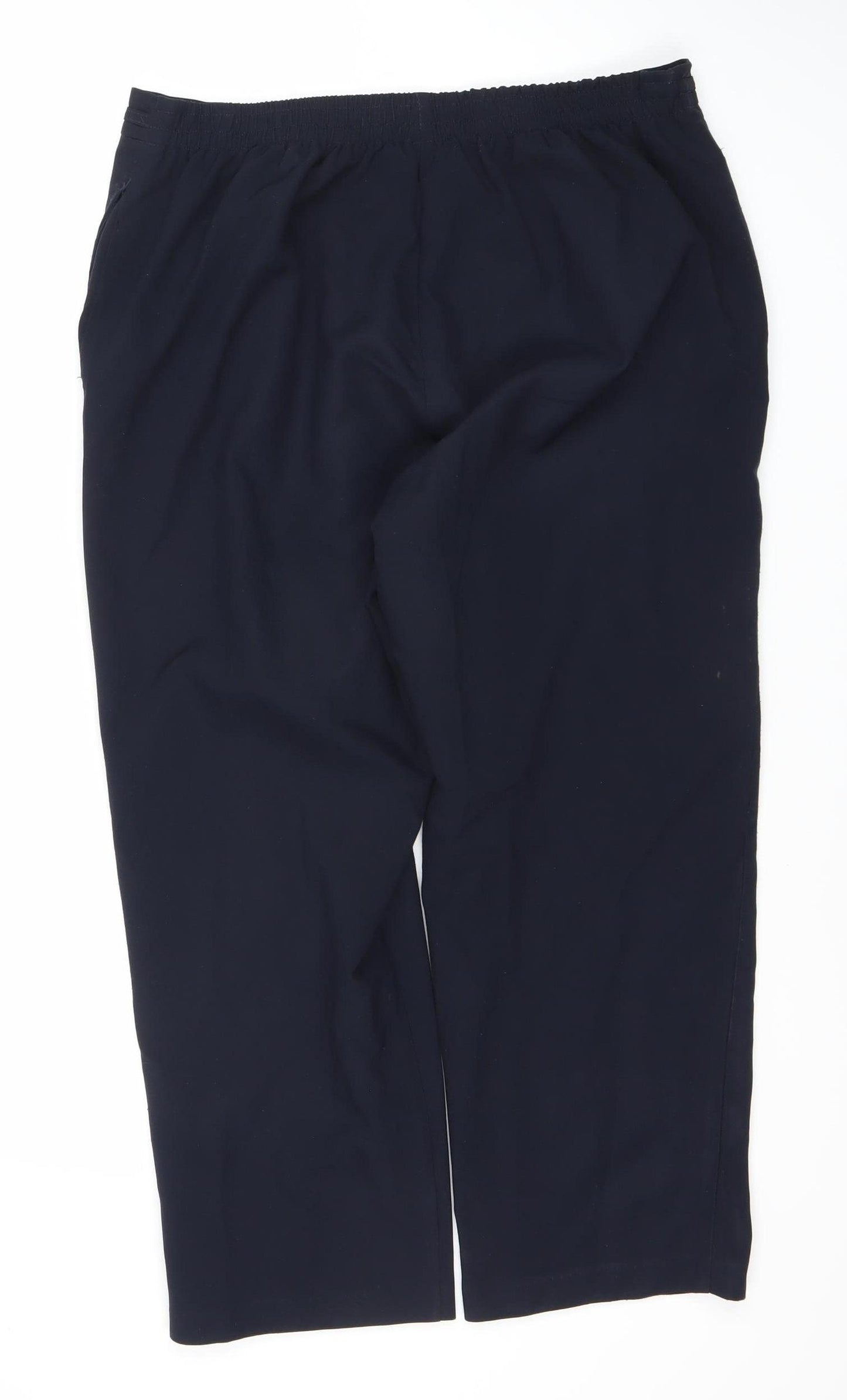 BN Collection Women's Blue Cropped Trousers Size 14