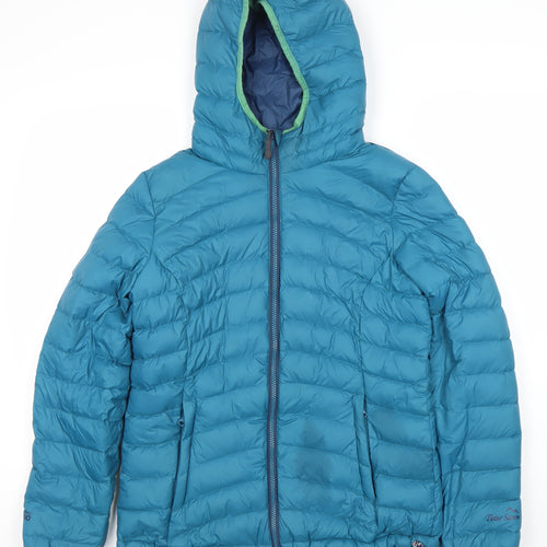 Peter Storm Women's Blue Puffer Jacket Size 10