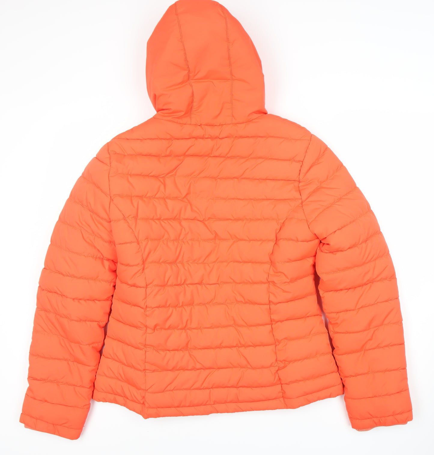 Johnnie b Boys Orange Puffer Jacket 16 Years Hooded Winter