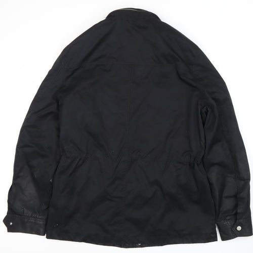H&M Women's Black Parka Jacket, Medium, Casual Wear