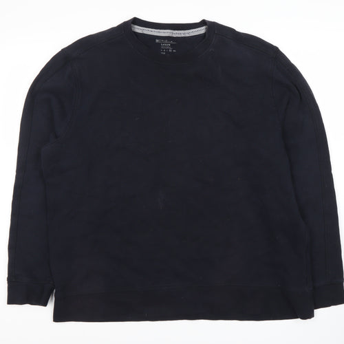 Leisure Men's Black XL Pullover Sweatshirt Classic