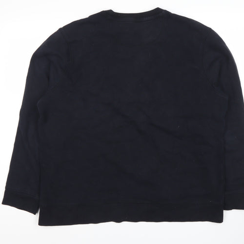 Leisure Men's Black XL Pullover Sweatshirt Classic