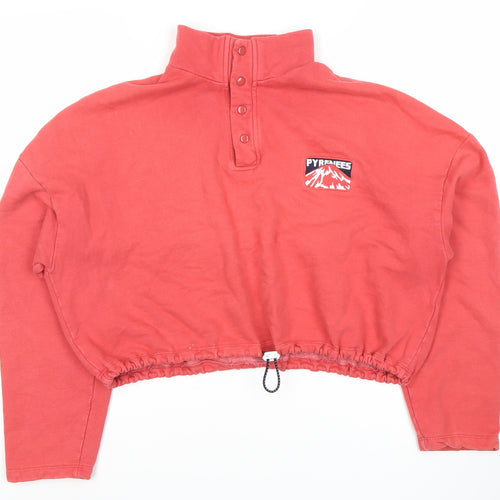 Urban Outfitters Red Pullover Women's Sweatshirt, S