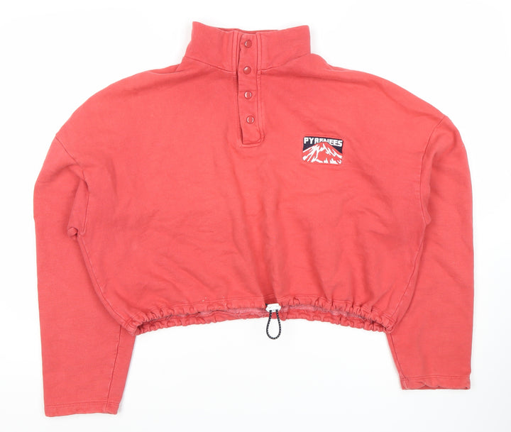 Urban Outfitters Red Pullover Women's Sweatshirt, S