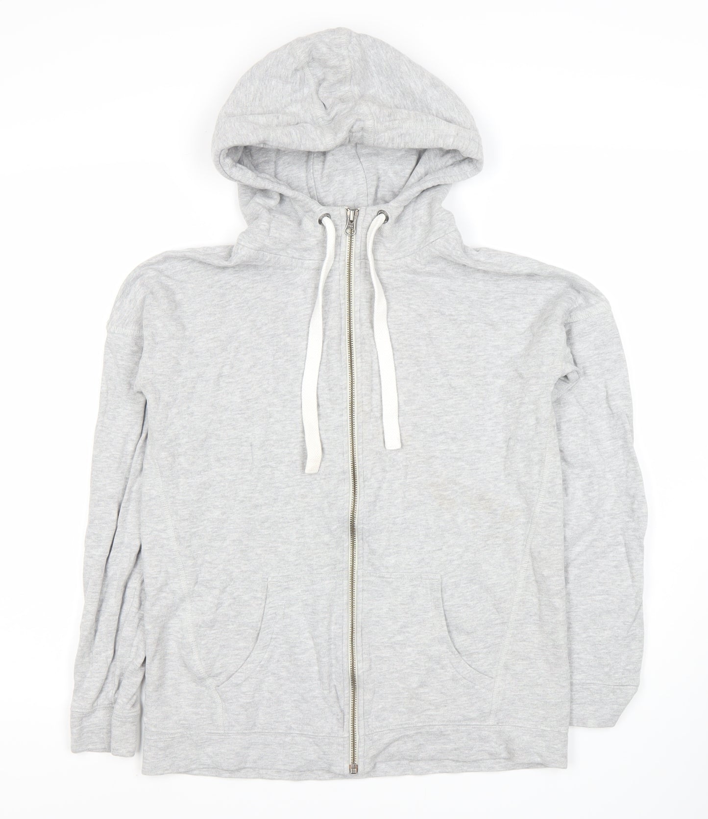Next Women's Grey Full Zip Hoodie Size 6