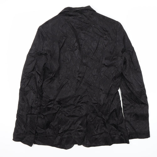 H&M Women's Black Blazer, Size 10, Lined, Formal