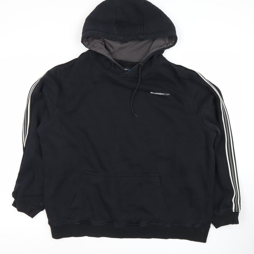 RHINOSKIN Men's Black XL Pullover Hoodie Fleece