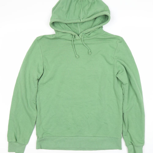Marks and Spencer Women's Green Hoodie Size 8