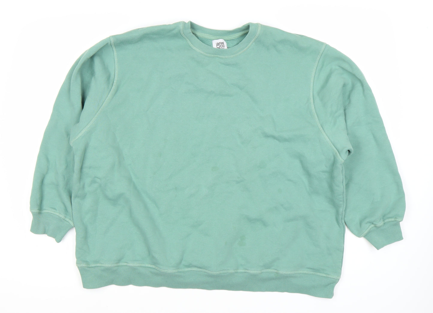 Unisex Green XL Crew Neck Sweatshirt, Casual Comfort