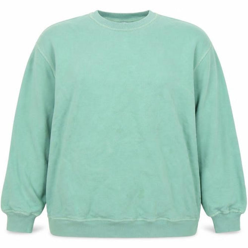 Unisex Green XL Crew Neck Sweatshirt, Casual Comfort