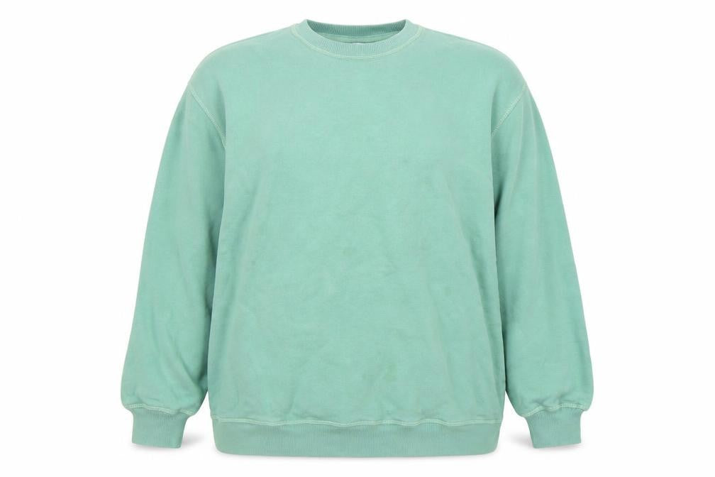 Unisex Green XL Crew Neck Sweatshirt, Casual Comfort