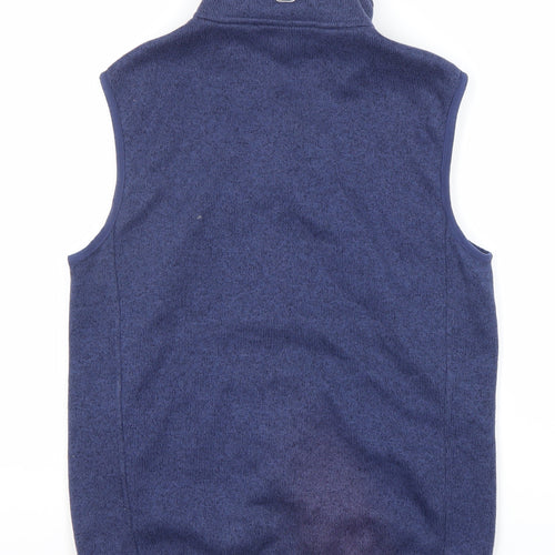 Vineyard Vines Women's Blue XS Full Zip Waistcoat