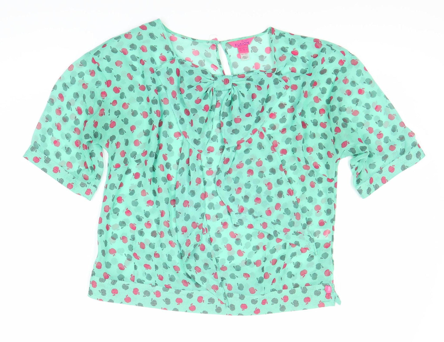 Miss Selfridge Women's Multicoloured Floral Blouse Size 12