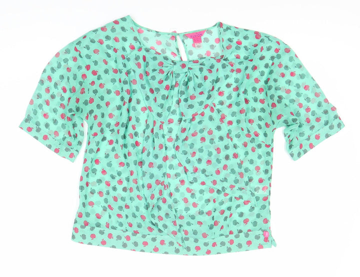 Miss Selfridge Women's Multicoloured Floral Blouse Size 12