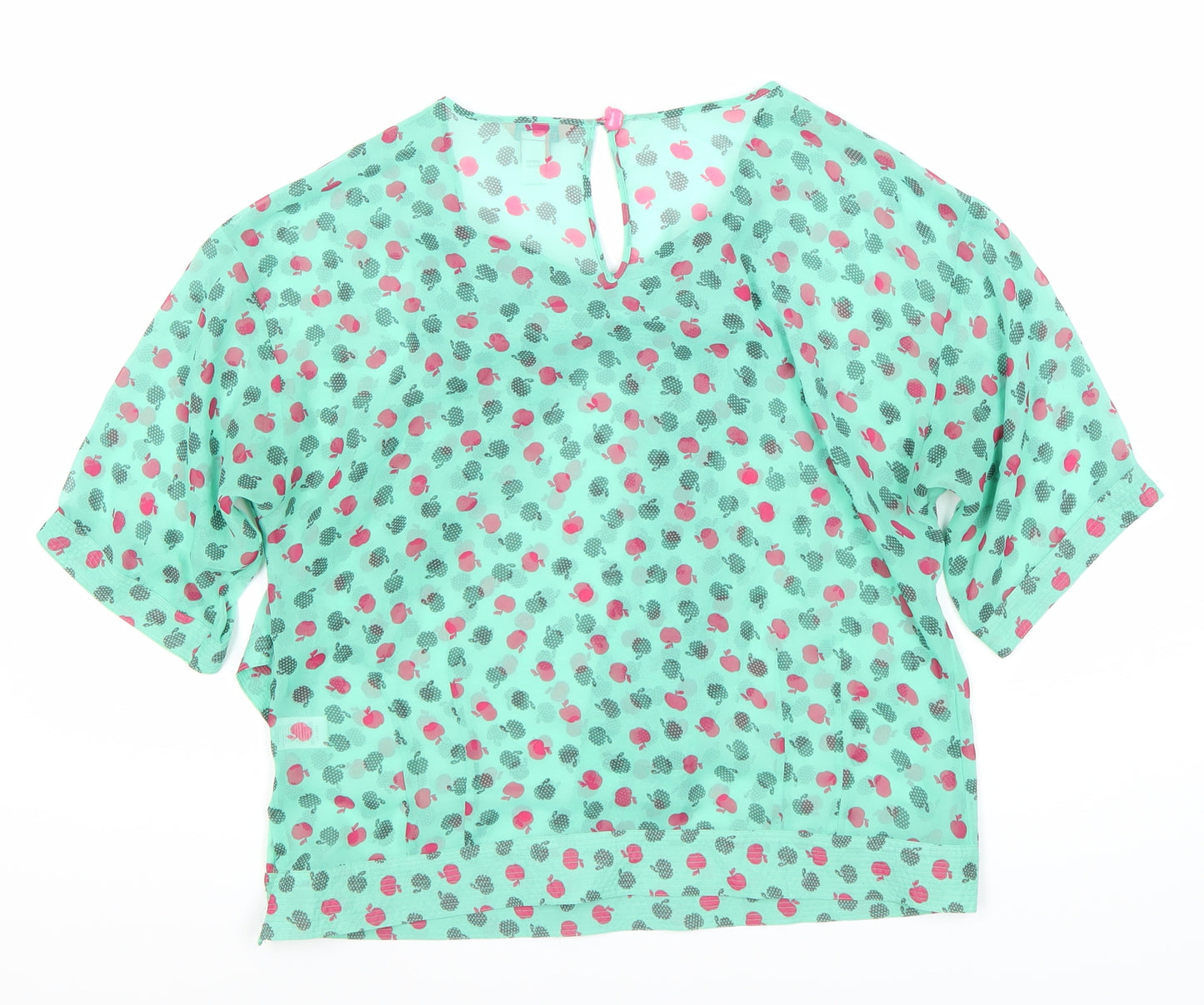 Miss Selfridge Women's Multicoloured Floral Blouse Size 12