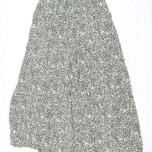 New Look Women's Green Trousers Size 8 Tall