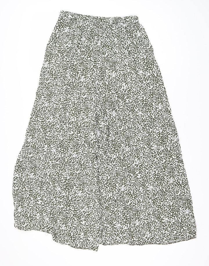 New Look Women's Green Trousers Size 8 Tall