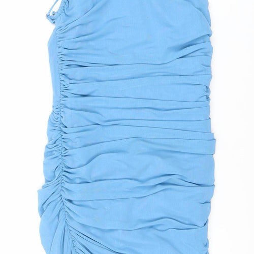 Oh Polly Women’s Blue Jersey Dress, Size UK 8