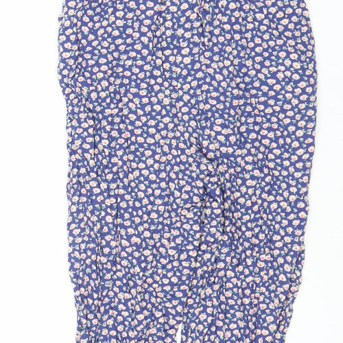 Accessorize Women's Blue Floral Jumpsuit, Size S