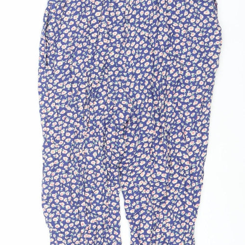 Accessorize Women's Blue Floral Jumpsuit, Size S