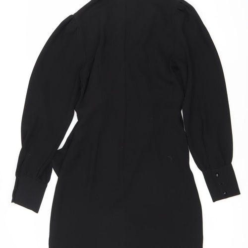 Very Women's Black Dress Size 8 with Bow Accent