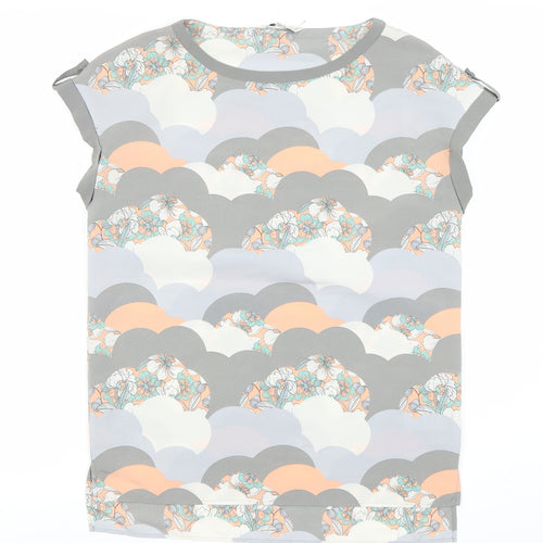 Next Women's Multicoloured Floral Blouse Size 6