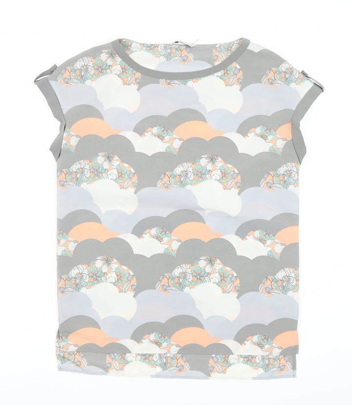 Next Women's Multicoloured Floral Blouse Size 6