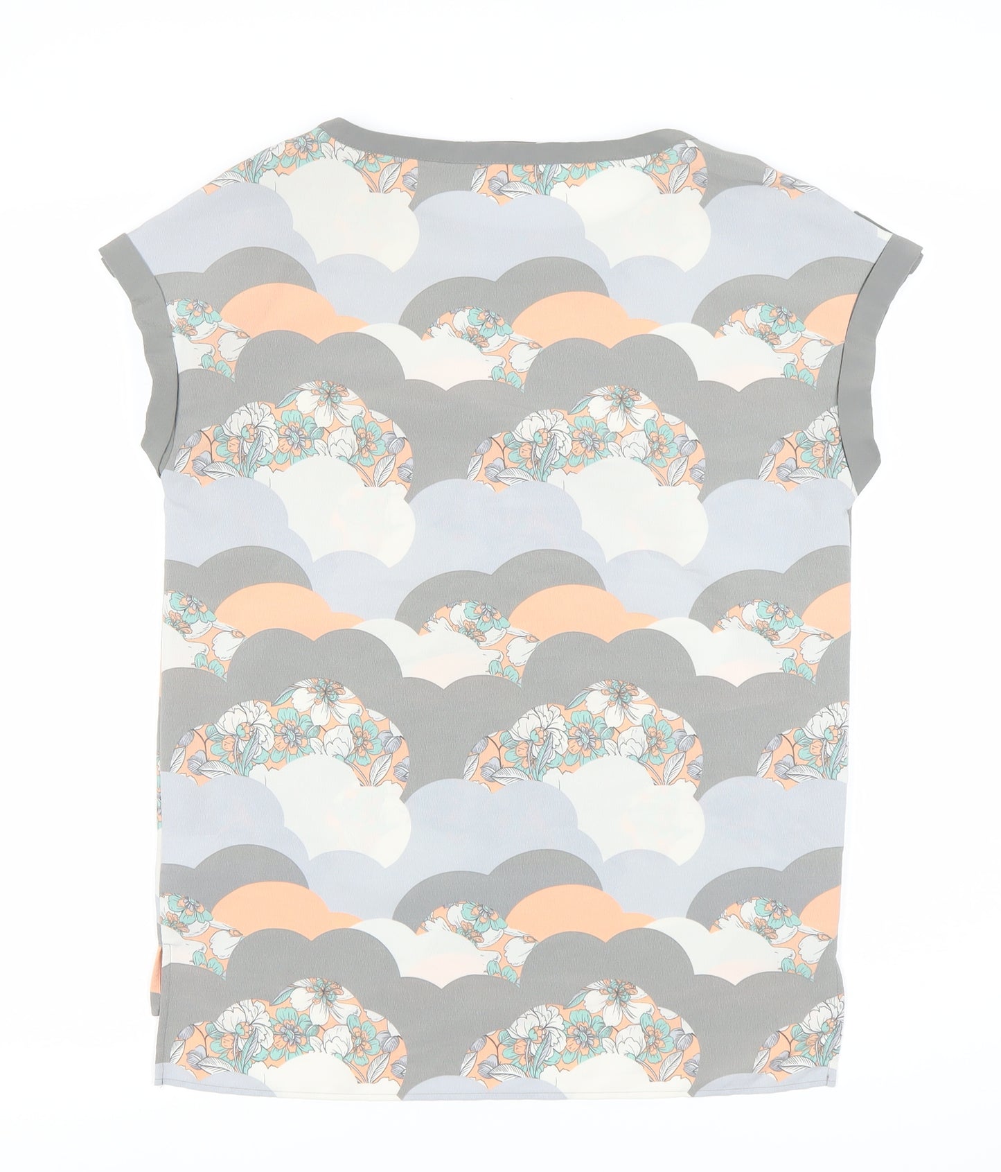 Next Women's Multicoloured Floral Blouse Size 6