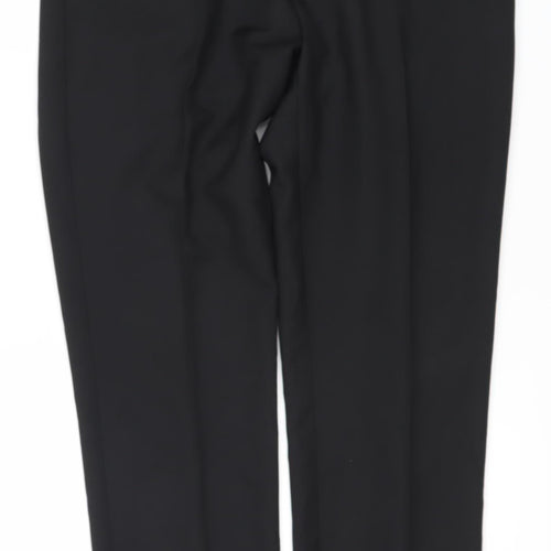 Farah Men's Black Classic Trousers, Size 38 - Workwear