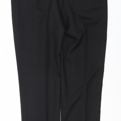 Farah Men's Black Classic Trousers, Size 38 - Workwear