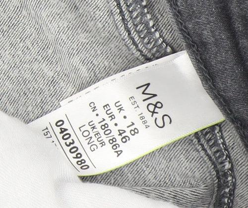 Marks and Spencer Women's Black Skinny Jeans Size 18