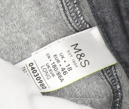Marks and Spencer Women's Black Skinny Jeans Size 18